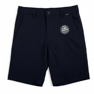 Hurley Kids Phantom 4 Way Stretch Shorts Navy Blue Size 10 Quick Dry Recycled